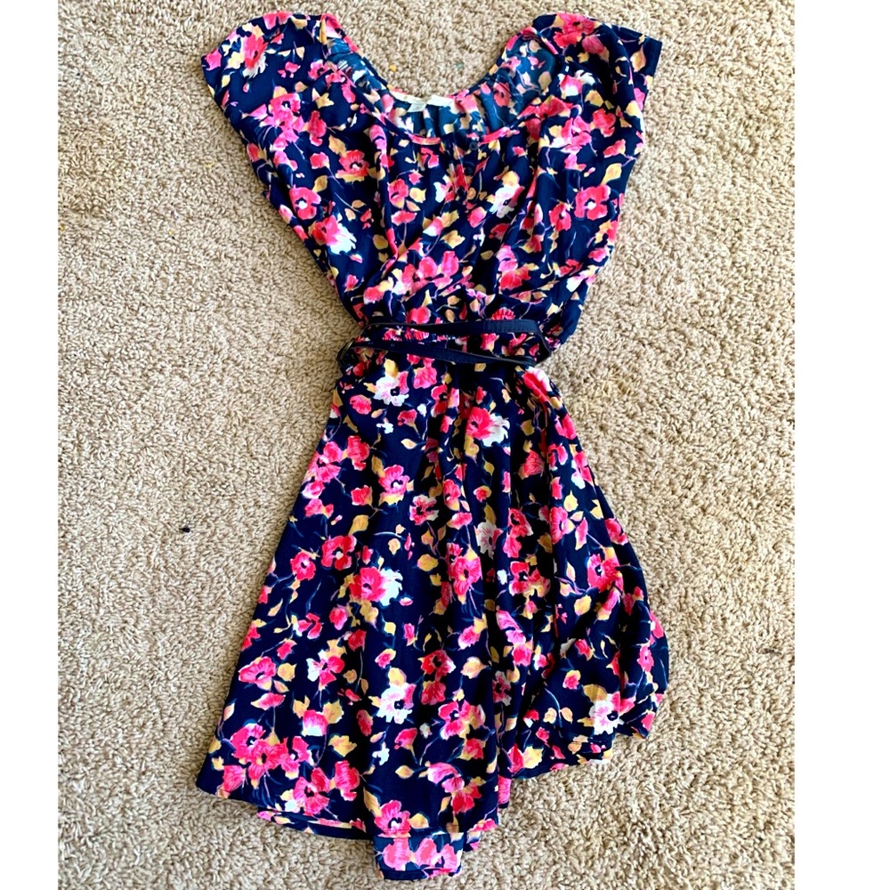 Lauren Conrad Navy Dress